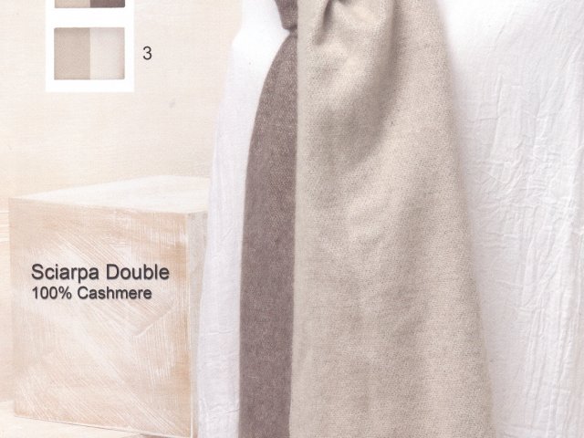sciarpa doubleface